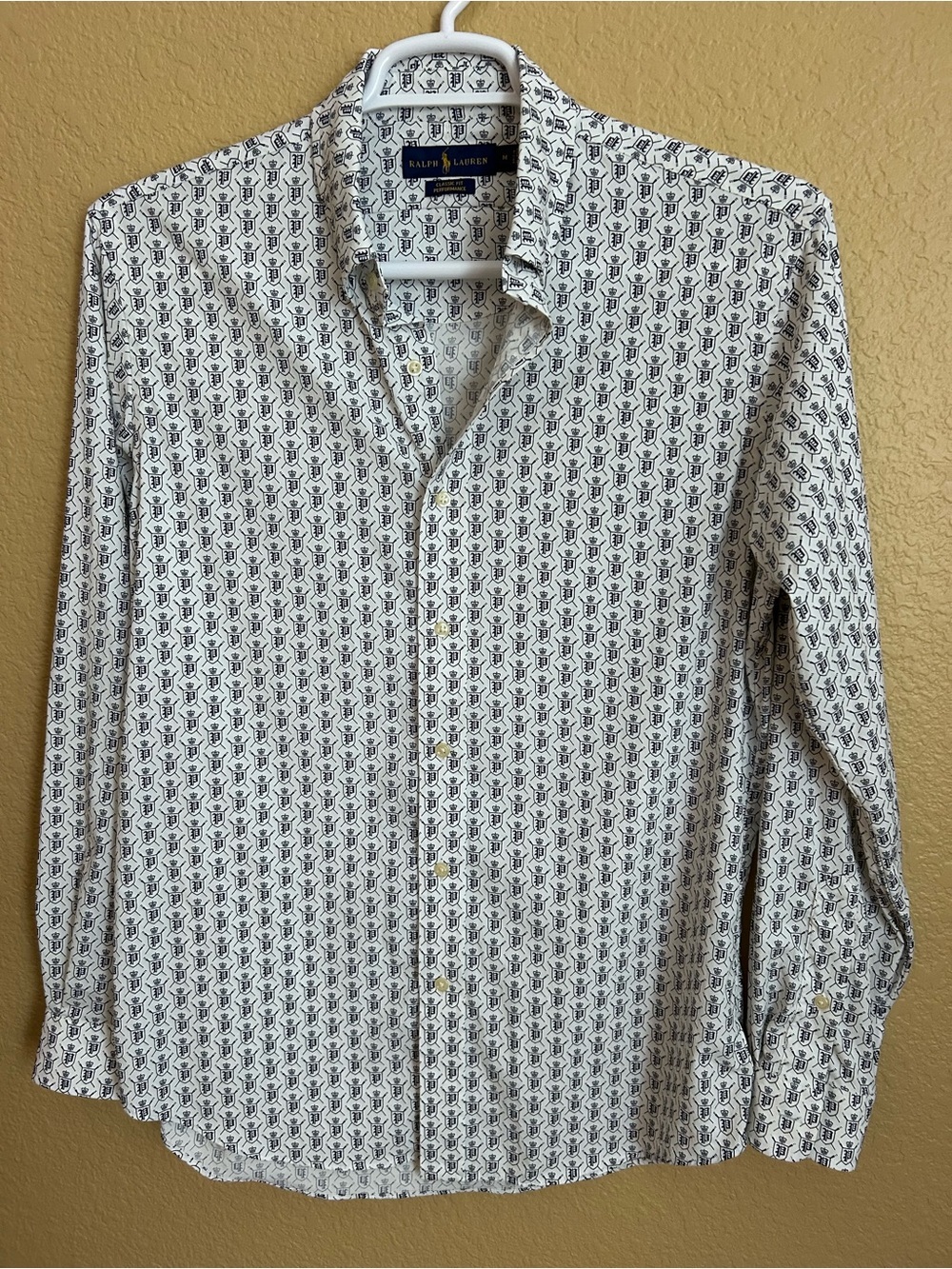 Ralph Lauren Classic Fit Performance Long Sleeve Button Down Shirt